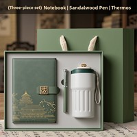Coffret Cadeau de Luxe pour Entreprise : Carnets Métalliques A5 Personnalisables avec Logo Sérigraphié (OEM)