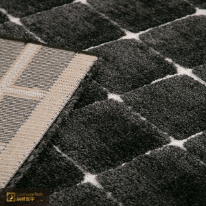 Alfombra de Lujo LandScopeTech, Felpuda, con Patrón Geométrico 3D, Tipo Wilton Belga, Aislamiento Acústico 100% - Product Image 5