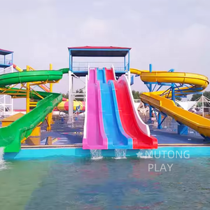 Grande <span class=keywords><strong>aire</strong></span> <span class=keywords><strong>de</strong></span> <span class=keywords><strong>jeux</strong></span> extérieure en fibre <span class=keywords><strong>de</strong></span> verre personnalisée pour enfants Équipement <span class=keywords><strong>professionnel</strong></span> pour parc <span class=keywords><strong>aquatique</strong></span> Construction en acier pour usage résidentiel - Product Image 3