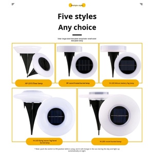 Waterproof IP65 Outdoor Solar <b>Light</b> Ground <b>Light</b> LED Landscape Lighting for Garden Courtyard - Product Image 5