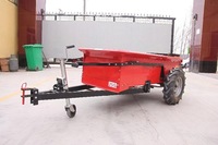 Matériel agricole : Tracteur 50 CV avec remorque, épandeur de fumier 800 L, semoir manuel ATV avec pompe, haute productivité