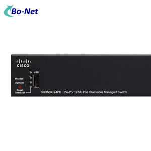 मूल छोटे व्यवसाय sg350x श्रृंखला SG350X-24P-K9-CN 24x10/100/1000 पॉइ + पोर्ट स्टैकेबल प्रबंधित स्विच - Product Image 3