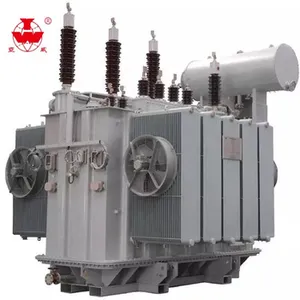 Yüksek kaliteli 80mva güç trafosu yüksek gerilim 115kv 230kv 300kv güç trafosu ile On-load voltaj ayar anahtarı