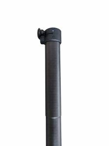 Barra Telescópica <span class=keywords><strong>de</strong></span> Fibra <span class=keywords><strong>de</strong></span> Carbono <span class=keywords><strong>de</strong></span> Extensión Infinita <span class=keywords><strong>de</strong></span> 50 mm con Cuello <span class=keywords><strong>de</strong></span> Cisne y Abrazaderas - Product Image 3