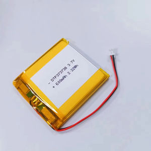 Batería de Iones de Litio 373738 de 600 mAh y 3.7 V, Baterías Recargables de Polímero Personalizadas al por Mayor de Alta Calidad - Product Image 3