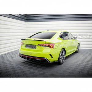 Kit de carrocería con difusor y alerón para parachoques ABS de coche, accesorios de protección de esquinas para Skoda Octavia RS MK4 2020-2024 - Product Image 5