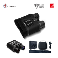 ASS8001 Jumelles de vision nocturne infrarouge avec zoom numérique 8x, résolution 4K, étanches, batterie 5000 mAh pour les aventures en plein air