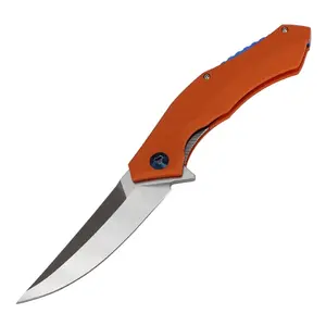 الأكثر مبيعًا سكين G10 قابلة للطي سكين التخييم D2