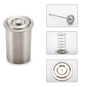 Olla a presión de acero inoxidable con termómetro para hacer carne, herramientas de cocina para hacer carne saludable con horno de <span class=keywords><strong>Bacon</strong></span> - Product Image 2