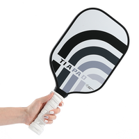 Raquettes thermoformées de Pickleball en graphite avec logo personnalisé de haute qualité
