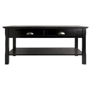 Mesa de centro convertible de roble Db Timer con cajones y estante, diseño rústico, muebles para sala de estar - Product Image 4