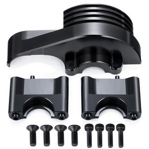 บั๊มเปอร์ยึดกันชนโลหะแผ่นครอบเกียร์สำหรับชิ้นส่วนรถยนต์ TRX sledge 1/8 RC - Product Image 5