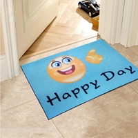 Tapis d'entrée modernes antidérapants avec logo personnalisé, 100% nylon, tapis de sol de luxe pour les hôpitaux et les établissements de santé