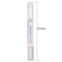 Stylo de blanchiment des dents blanc éblouissant Kit de blanchiment au peroxyde en plastique de qualité alimentaire usage domestique blanchisseur de dents dentaire hygiène buccale