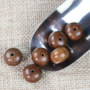 Perles en bois rondes 6x11mm pour la fabrication de bracelets, perles abacus, perles en bois de dragon, matériel de bricolage - Product Image 2