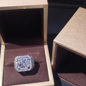 Anello da Donna F1347 in Oro Bianco con Diamante Naturale Taglio Brillante Rotondo Colore D, Gioiello di Fidanzamento - Product Image 6