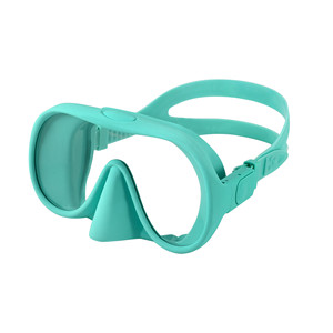 Suministro directo de fábrica Sin marco Buceo profundo Natación Snorkel Máscara DE BUCEO Anti niebla <span class=keywords><strong>Spray</strong></span> Free Media cara Máscara de buceo para adultos - Product Image 4