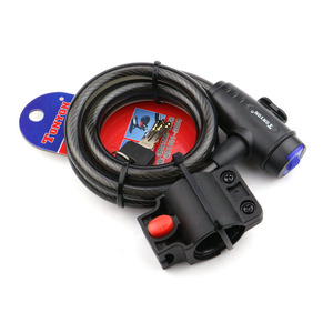Lucchetto Universale Antifurto per Bicicletta con Cavo in Acciaio per <span class=keywords><strong>Cestino</strong></span> <span class=keywords><strong>Bici</strong></span>, Compatibile con Telai Non Computerizzati, Durevole e Portatile - Product Image 4