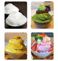 Meilleure vente petite corée Bingsu congélateur machine à glace flocon de neige prix de la machine à glace neige