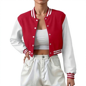 Veste courte décontractée pour femme, style streetwear, tendance et pratique au quotidien - Product Image 1