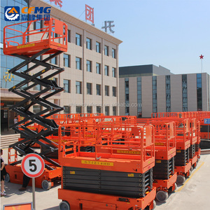 Plate-forme élévatrice automotrice 6m 8m 10m <span class=keywords><strong>12m</strong></span> 14m skylift élévateur mobile <span class=keywords><strong>échafaudage</strong></span> hydraulique élévateur à ciseaux nouveau - Product Image 2