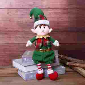 Wholesale Long-Legged <b>Christmas</b> Gnome Plush Red Green Felt Holiday Decor Unisex Festive Faceless Tabletop <b>Decoration</b> - Product Image 2