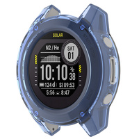 Etuis de montre en TPU souple pour Garmin Descent G2 G1 Solar Smart Watch Housse de protection creuse antichoc Protector Frame Shell