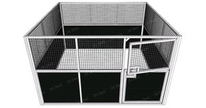 Fabricant de boxes à chevaux portables de haute qualité, écuries mobiles, abris de terrain pour chevaux, abris portables pour chevaux - Product Image 4