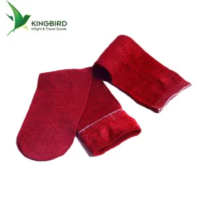 Disposable Breathable Sustainable Airline Hotel Thermal Long Adult Sleeping Tube Socks