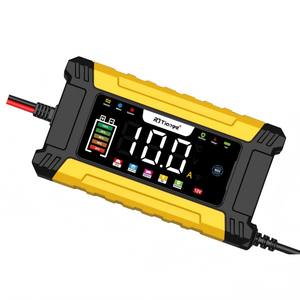 Caricabatterie <span class=keywords><strong>batteria</strong></span> intelligente <span class=keywords><strong>12</strong></span> V 10A LiFePO4 riparazione a impulsi per manutentore <span class=keywords><strong>batteria</strong></span> da <span class=keywords><strong>12</strong></span> <span class=keywords><strong>Volt</strong></span> - Product Image 4