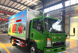 SINOTRUK HOWO light 4x2 Mini <span class=keywords><strong>furgoni</strong></span> frigorifero freddo congelatore refrigerato congelato cibo fresco Box camion in vendita - Product Image 5