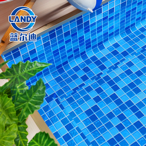 Lander blu blu PVC fodera per <span class=keywords><strong>piscina</strong></span> antiscivolo e Anti-uv per diverse forme di <span class=keywords><strong>piscina</strong></span> in vinile membrana per <span class=keywords><strong>piscina</strong></span> - Product Image 4