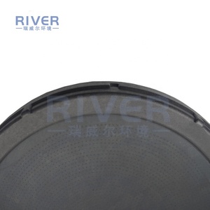 แผ่นกระจายอากาศซิลิโคนแบบฟองละเอียดขนาด 12 นิ้ว แบบกำหนดเอง ประหยัดพลังงาน สำหรับบำบัดน้ำเสียอุตสาหกรรม 2-8 ลิตร/ชม. รับประกัน 1 ปี - Product Image 4