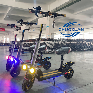 Motos sportives tout-terrain à double propulsion améliorables, vitesse maximale de 60 km/h, autonomie de 40-90 km, charge utile de 200 kg, 72 V 200-350 W, pneus pneumatiques de 11 pouces, éclairage LED - Product Image 6