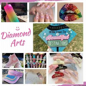 Kit de 15 couleurs de <span class=keywords><strong>strass</strong></span> en résine à dos plat non thermocollants 3mm, pierres gelée en vrac pour nail art, loisirs créatifs et embellissement - Product Image 4