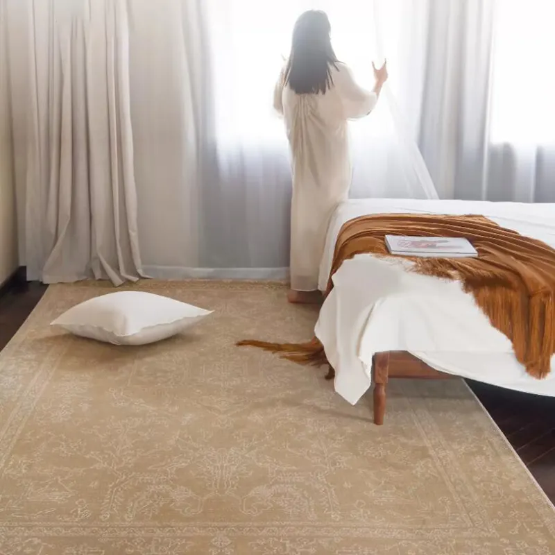 Tappeti antimicrobici di lusso americano senza colla su misura grandi tappeti per la casa soggiorno Hotel