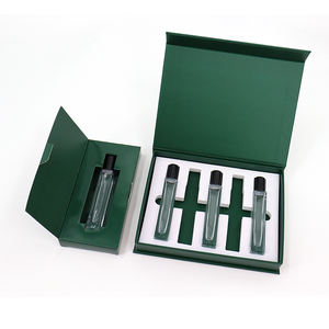 5ml 10ml bouteilles de parfum vides rouleau sur bouteilles d'échantillon de parfum rechargeables bouteille cadeau de parfum en verre cosmétique avec emballage en boîte - Product Image 1