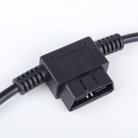 Cable Divisor OBD2 1 a 2, Cable de Extensión OBD II de 16 Pines y 16 Núcleos, Cable de Conversión de Interfaz OBD Automotriz