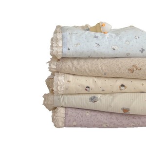 Couette d'été coréenne 100% coton avec imprimé dentelle, respirante, pour usage domestique, 133x72, teinture réactive, 40 fils - Product Image 5