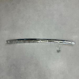 Isuzu Dmax 2012 Hood Trim Electroplated Gray ABS <b>Plastic</b> Front Bumper Accessory - Product Image 3