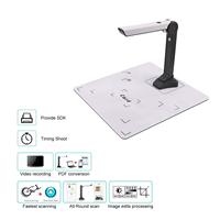 Escáner de Documentos Eloam S200L de 2MP con Interfaz USB, Portátil, de Alta Velocidad, Plegable, Tamaño A4, Sensor CMOS, con 1 Año de Garantía, en Stock