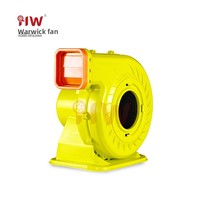 Souffleur d'air moulé par injection Warwick Fan certifié CE/GS 15 HP/2 HP, norme UE 230 V, pour châteaux gonflables et toboggans commerciaux en PP