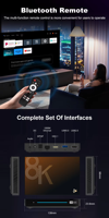 Nouvelle Box TV Intelligente H96 MAX M9S Android 14 2026 Octa Core RK3576 8 Go 128 Go 8K 1000M AI Wifi 6 Lecteur Multimédia en Streaming