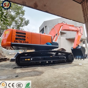 Excavadora de cadenas usada Hitachi ZX350 de 35 toneladas para minería en canteras, trabajo pesado, motor original certificado y probado ZX200 ZX250 ZX300 - Product Image 3