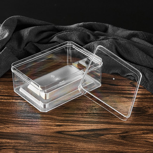 Caja de Embalaje de Alimentos Rectangular de Doble Capa con Fondo Cóncavo ODM, Caja de Plástico, Caja Transparente con Tapa, Caja de Exhibición - Product Image 1