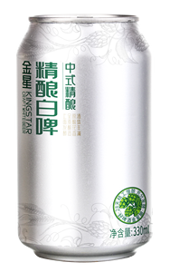 Bière blanche artisanale chinoise Kingstar, faible teneur en alcool, style fruit et lait, bière hybride, bouteille de 330 ml, directement de l'usine - Product Image 4