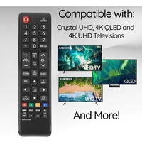 Nuevo control remoto de repuesto BN59-01268E |   Compatible con todos los modelos de televisores inteligentes Samsung LCD LED UN40MU6103 UN43MU6103 UN75MU6103