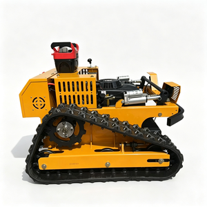 Tagliaerba Cingolato Telecomandato a Benzina con Motore Brushless, <span class=keywords><strong>Vendita</strong></span> Diretta dalla Fabbrica, Macchina Sarchiatrice RC per Serra - Product Image 2