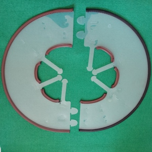 Cone macio ajustável e leve de plástico, cone de cachorro para animais de estimação após a cirurgia - Product Image 3