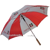 Parapluie coréen classique à manche droit promotionnel, cadeaux d'affaires, diamètre ouvert 130 cm, matière polyester